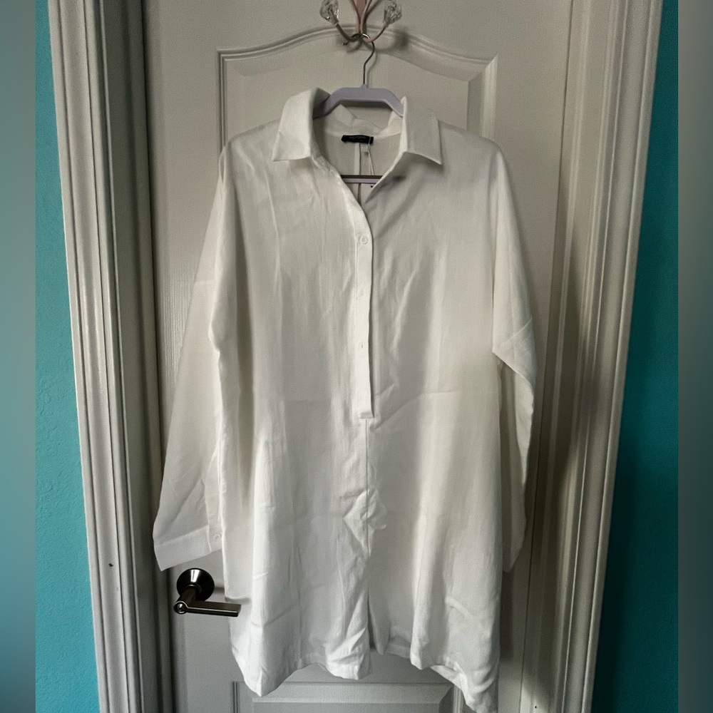 🔜 
Zeagoo White Jumpsuit Elegant Relaxed Fit